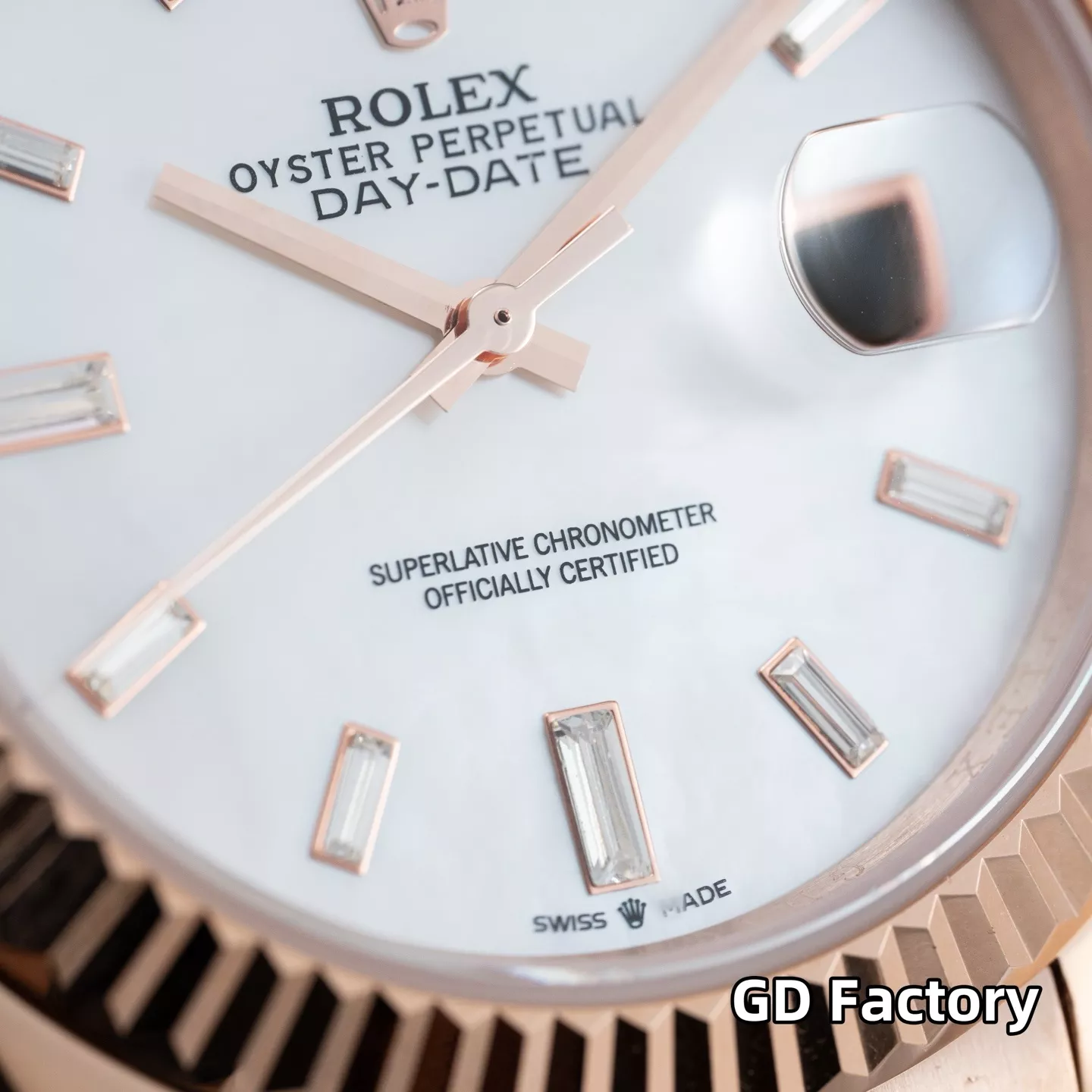 롤렉스 데이데이트 40mm 데이-데이트 메탈 손목시계 상세 이미지 6