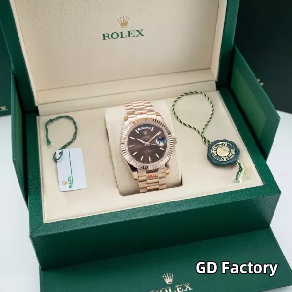 루이비통 데이데이트 40mm 스테인리스 메탈 손목시계