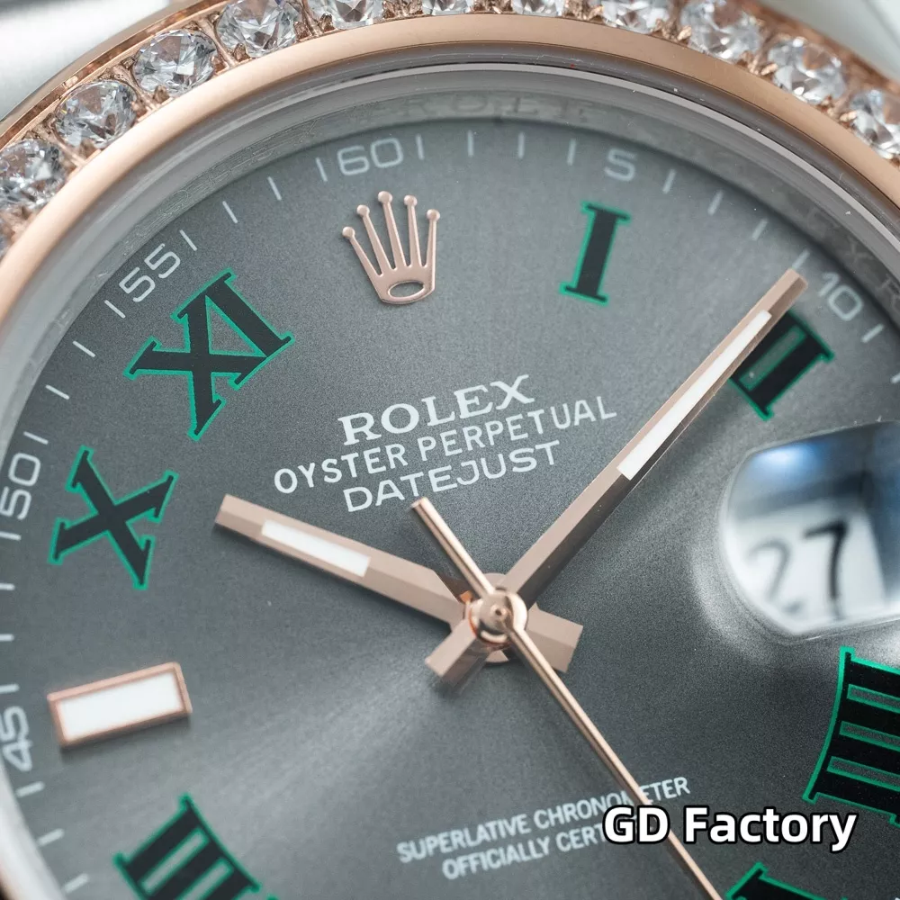 롤렉스 41mm 다이아 베젤 주빌리 브레이슬릿 손목시계 상세 이미지 12