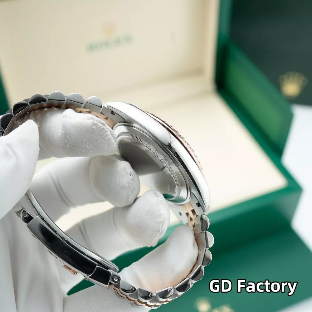 롤렉스 41mm 다이아 베젤 주빌리 브레이슬릿 손목시계 상세 이미지 5