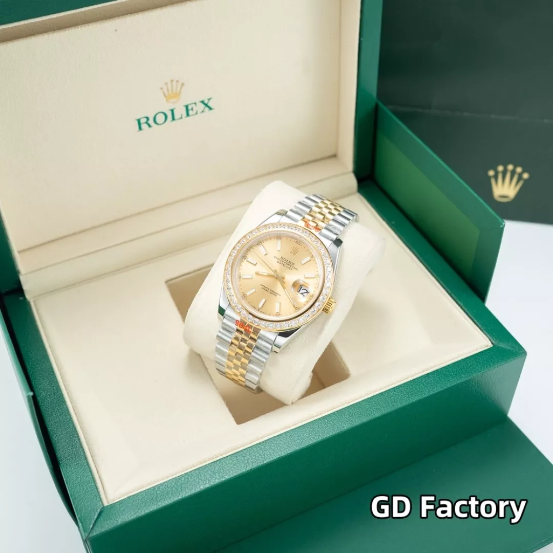 롤렉스 41mm 다이아 베젤 쥬빌리 브레이슬릿 손목시계 상세 이미지 1