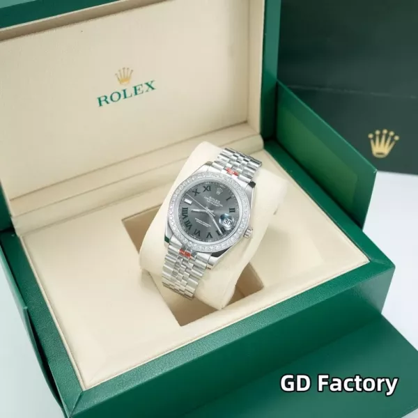 롤렉스 41mm 다이아 베젤 쥬빌리 브레이슬릿 손목시계