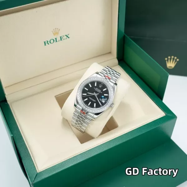 롤렉스 41mm 다이아 베젤 쥬빌리 브레이슬릿 손목시계