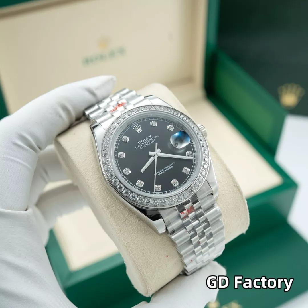롤렉스 41mm 다이아 베젤 쥬빌리 브레이슬릿 손목시계 상세 이미지 4