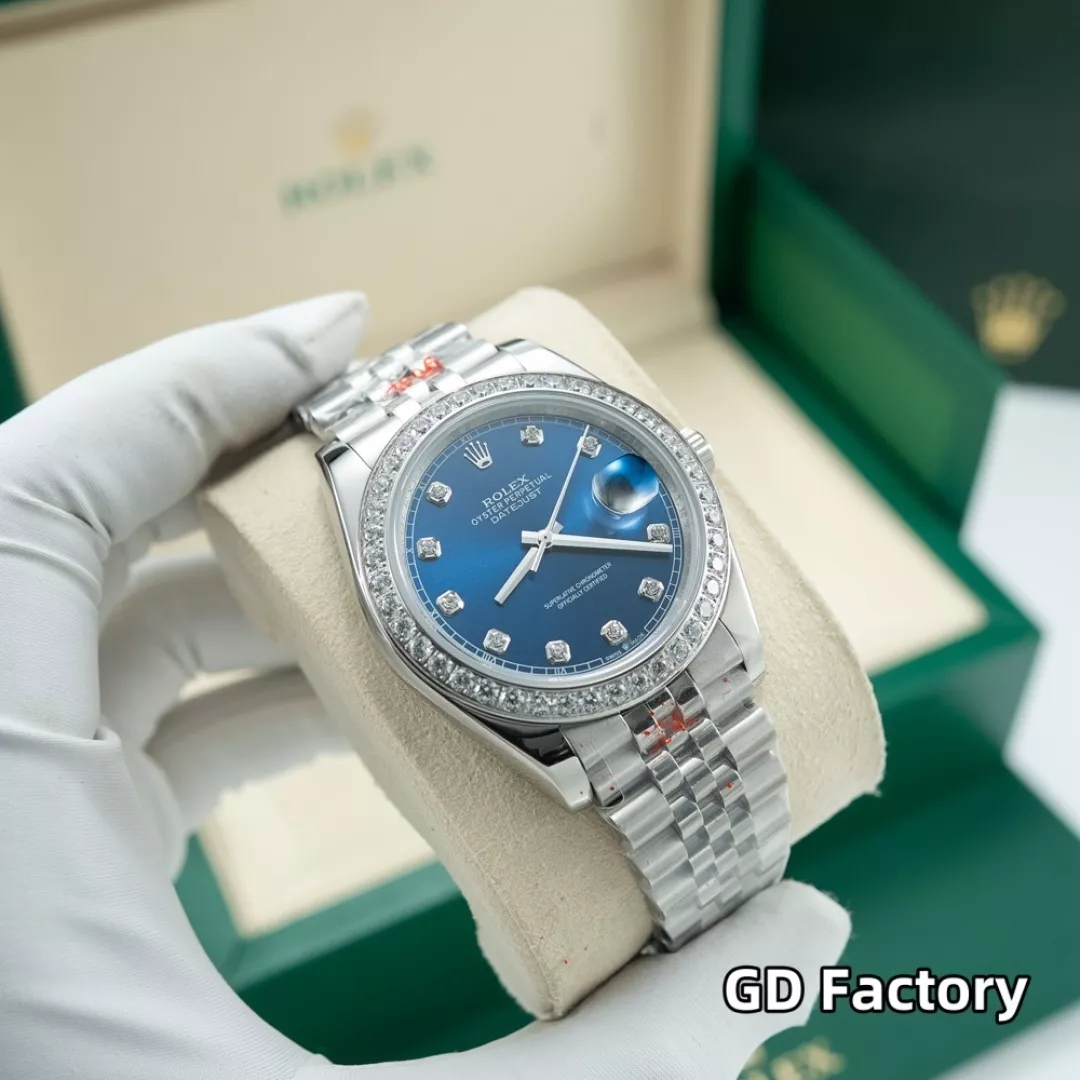 롤렉스 41mm 다이아 베젤 쥬빌리 브레이슬릿 손목시계 상세 이미지 4