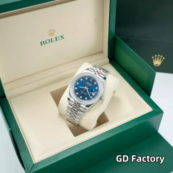롤렉스 41mm 다이아 베젤 쥬빌리 브레이슬릿 손목시계