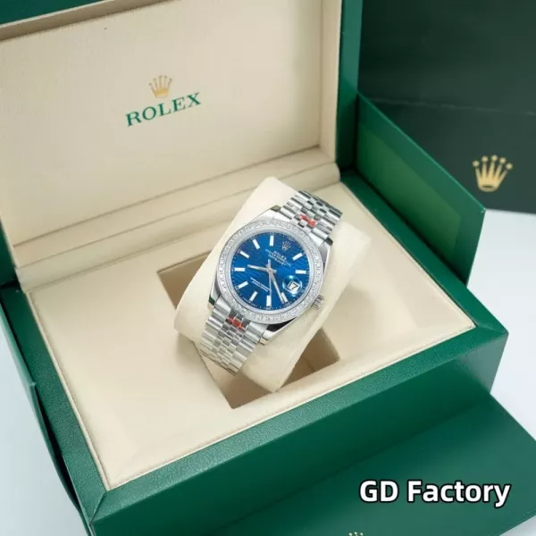 롤렉스 41mm 다이아 베젤 쥬빌리 브레이슬릿 손목시계