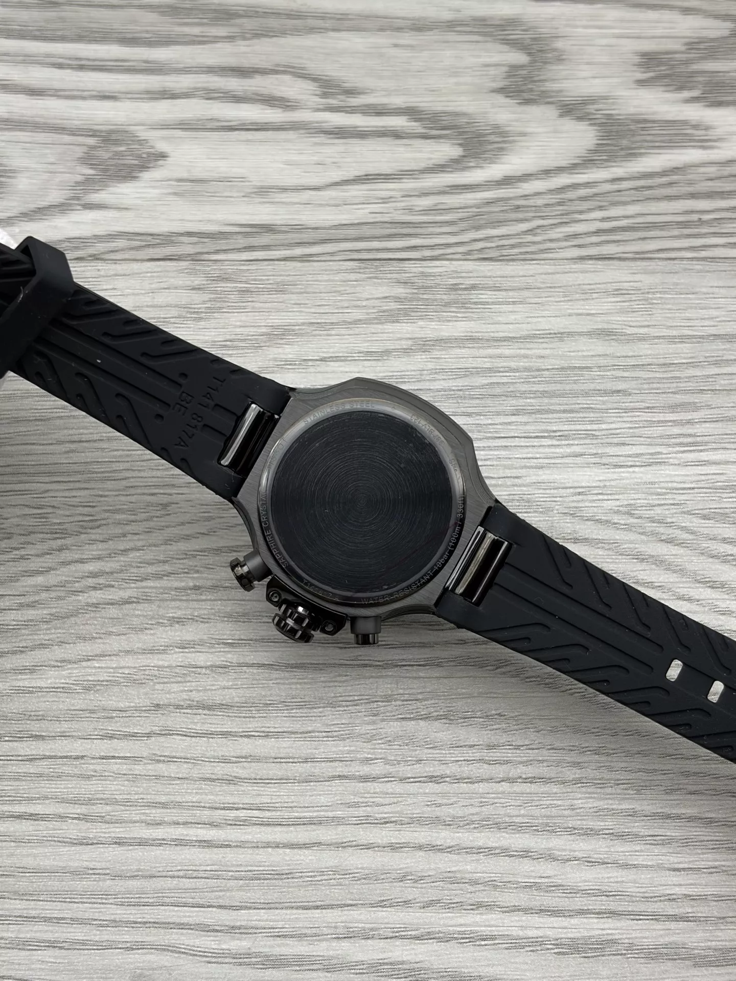 티쏘 모토GP 38mm 실리콘 스트랩 크로노그래프 손목시계 상세 이미지 6