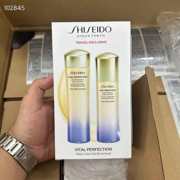 시세이도 바이탈 퍼펙션 워터·에멀전 2종 세트