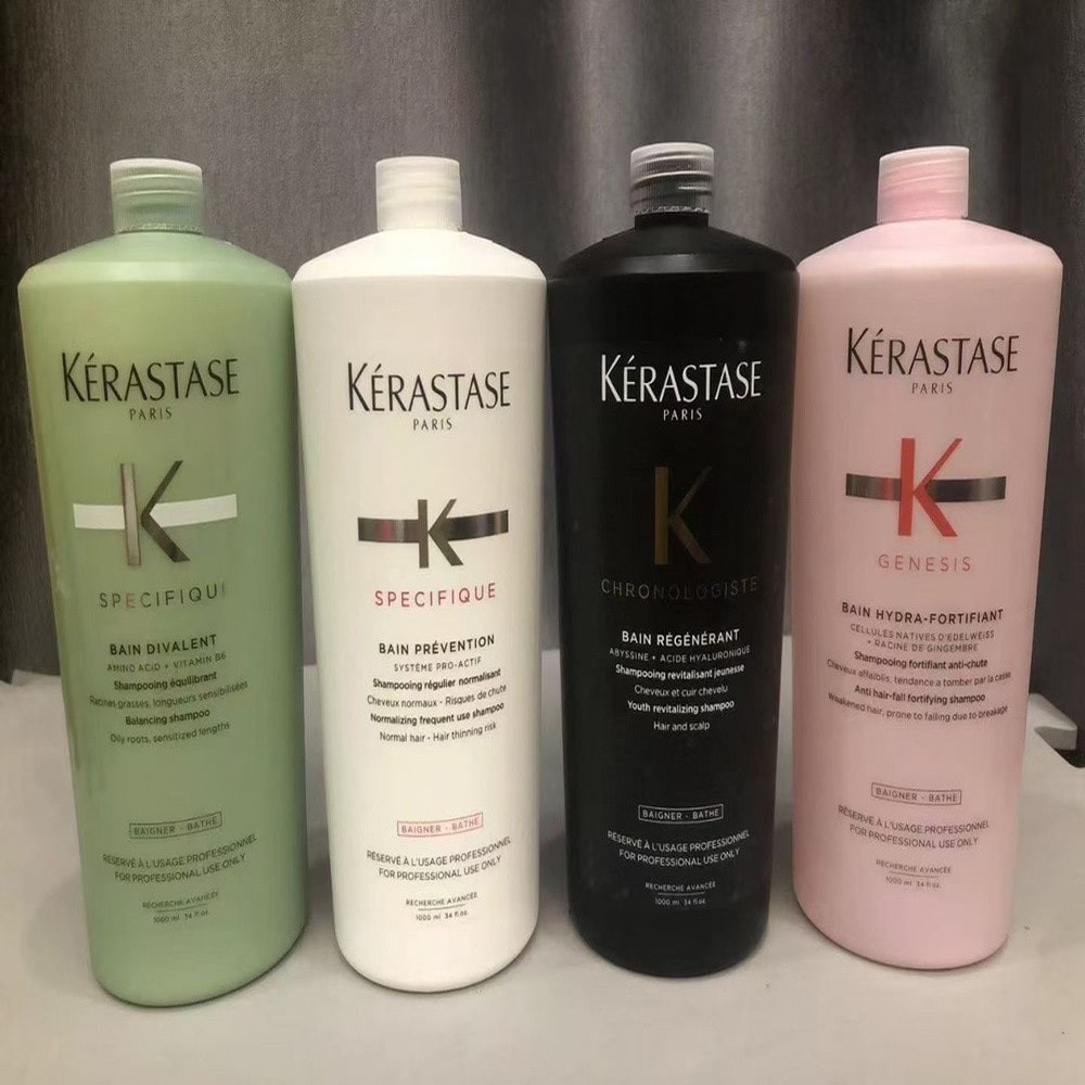 카스타즈 펌프 포함 1000ml 대용량 케어 샴푸