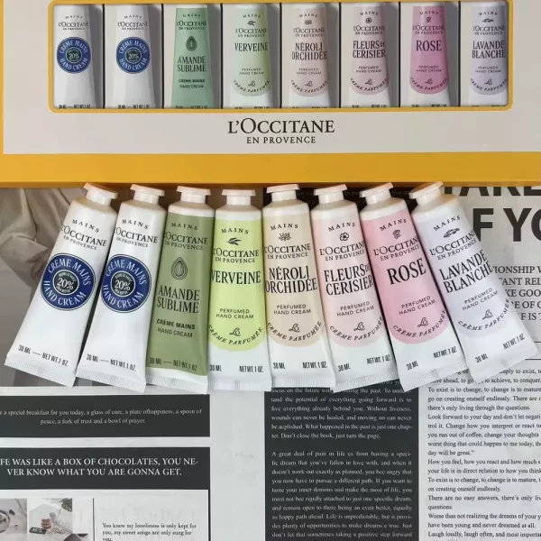 록시땅 30ml 8종 향 핸드크림 세트