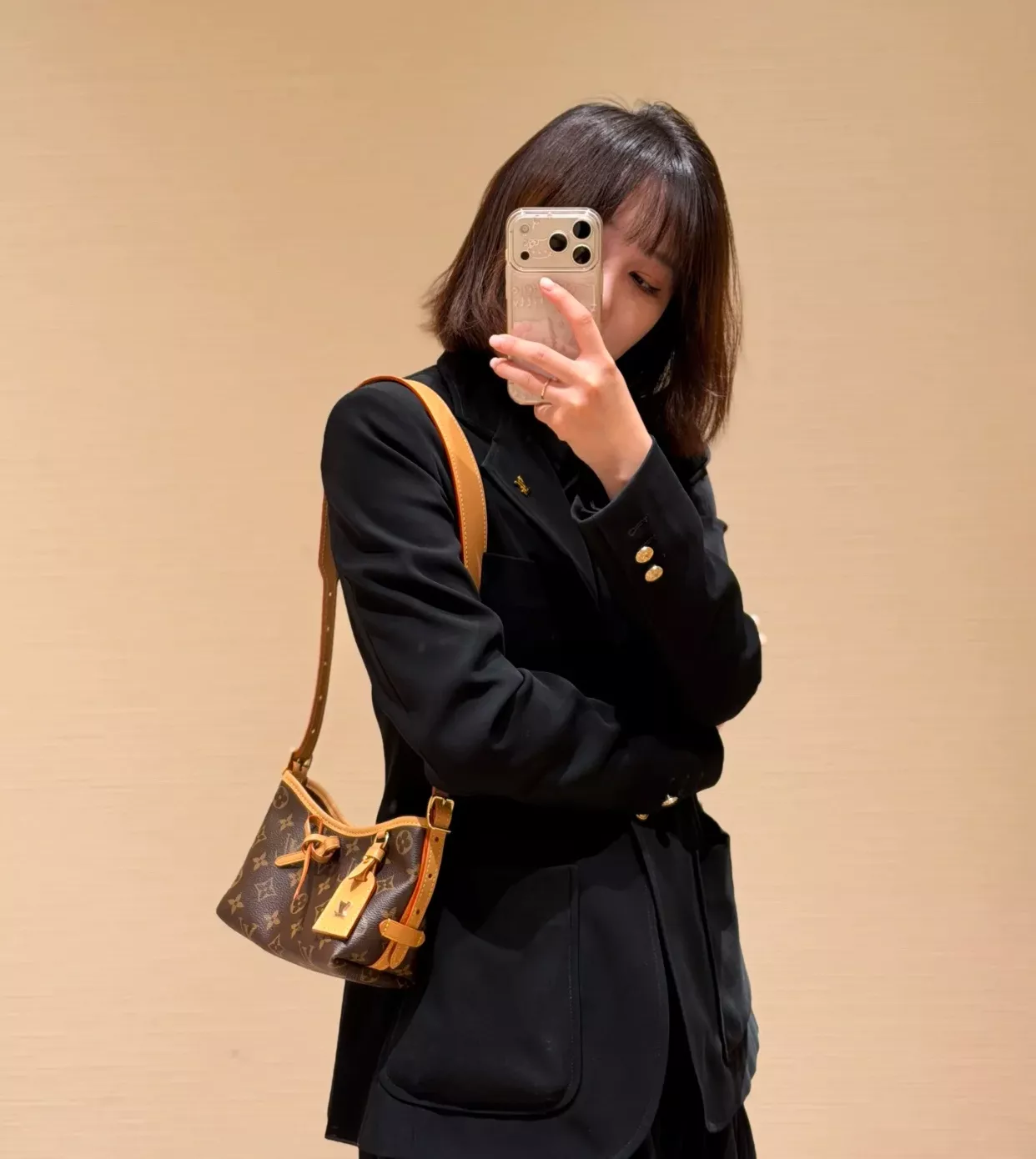 루이비통 나노 캐리올 모노그램 미니 토트백 상세 이미지 30