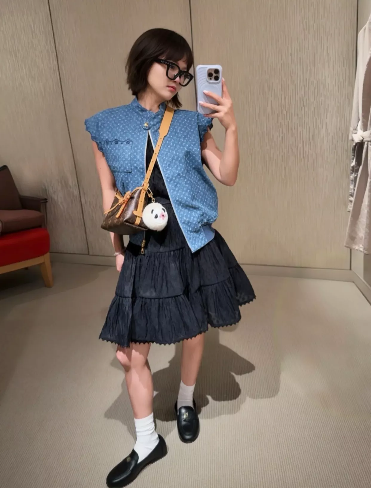 루이비통 나노 캐리올 모노그램 미니 토트백 상세 이미지 46