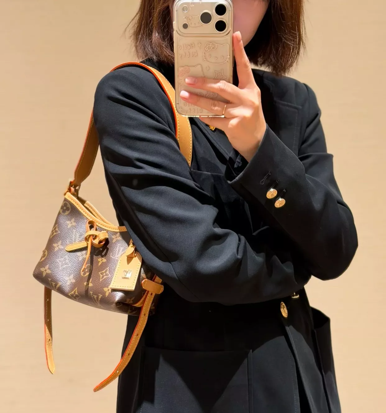 루이비통 나노 캐리올 모노그램 미니 토트백 상세 이미지 29