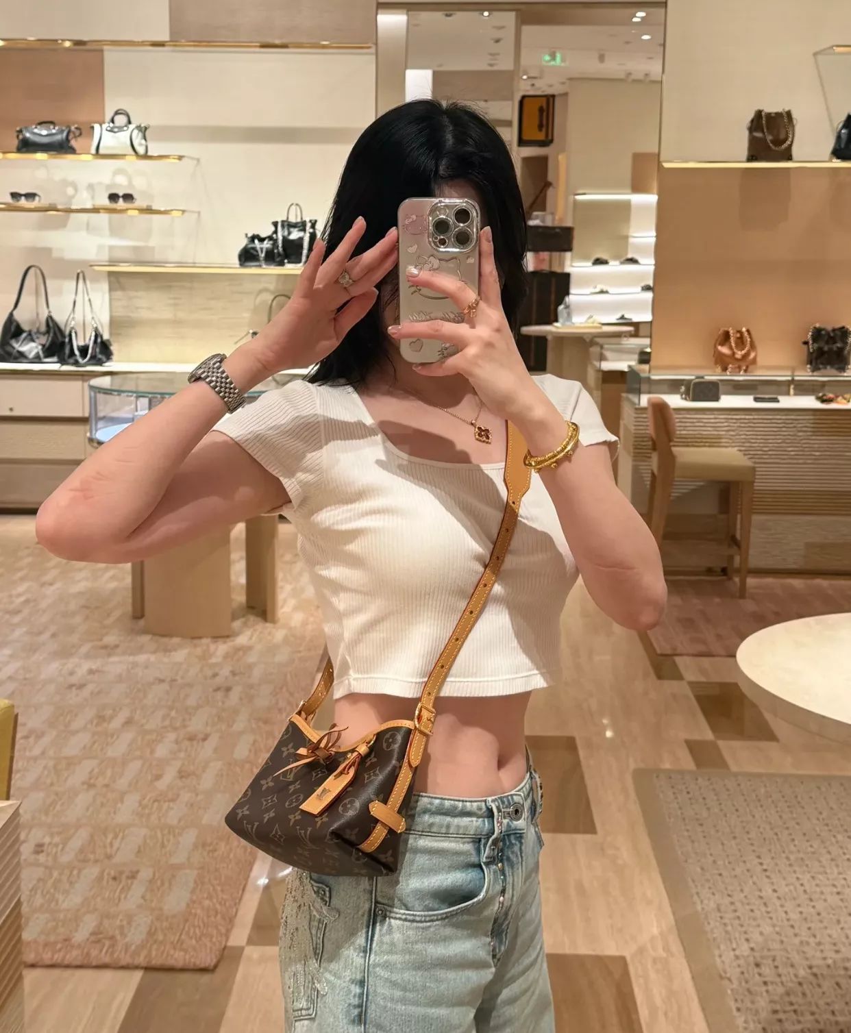 루이비통 나노 캐리올 모노그램 미니 토트백 상세 이미지 47