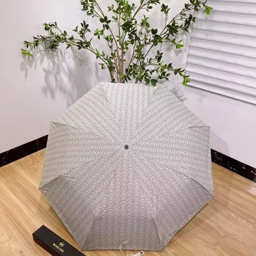 마이클코어스 MK 로고 프린트 전자동 접이식 우산