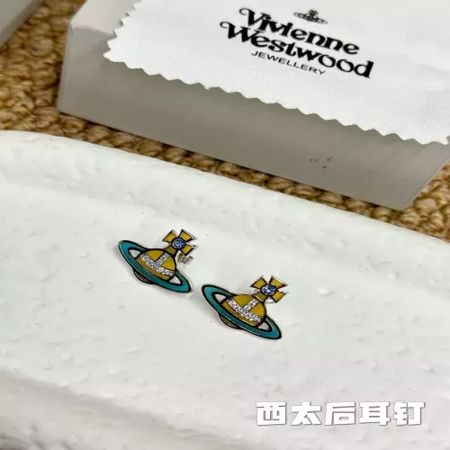 비비안웨스트우드 오브 모티프 925 실버침 귀걸이