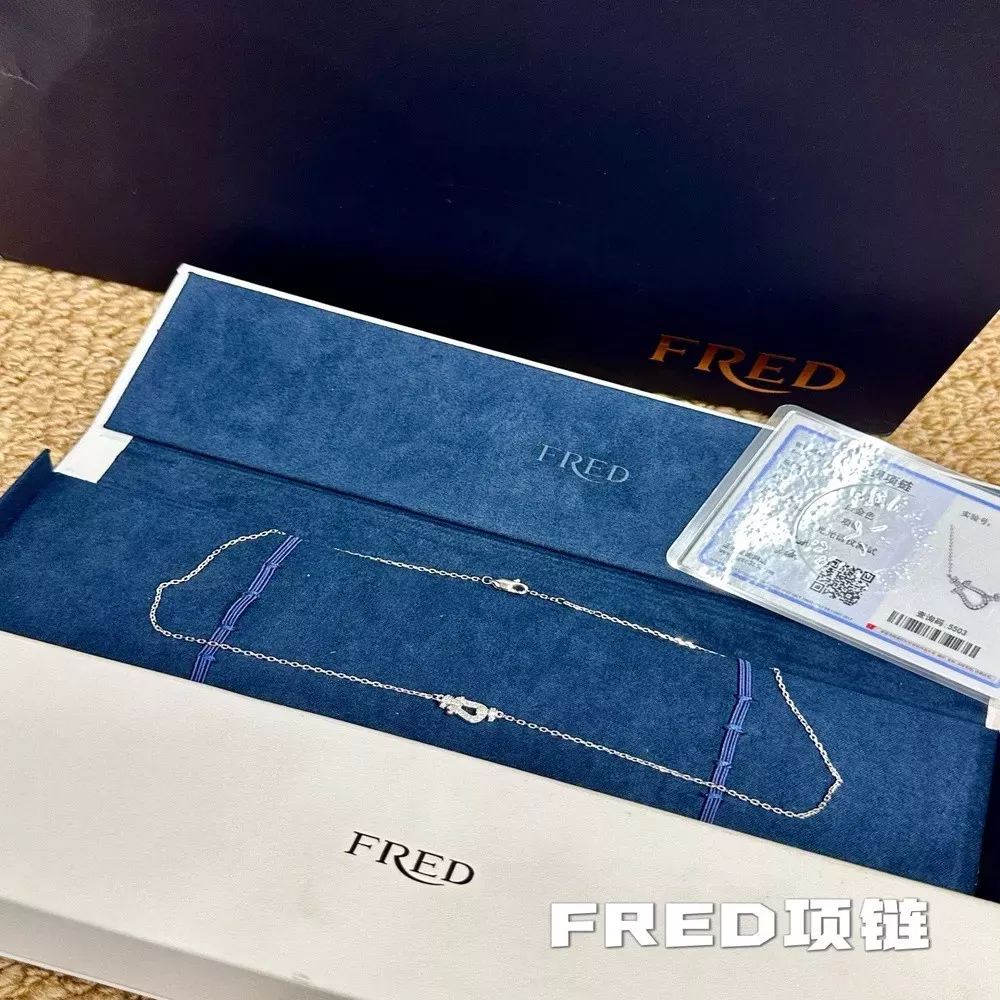 프레드 풀파베 실버 체인 목걸이