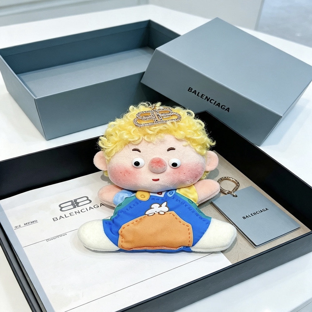 발렌시아가 인형 키링 포인트 백참