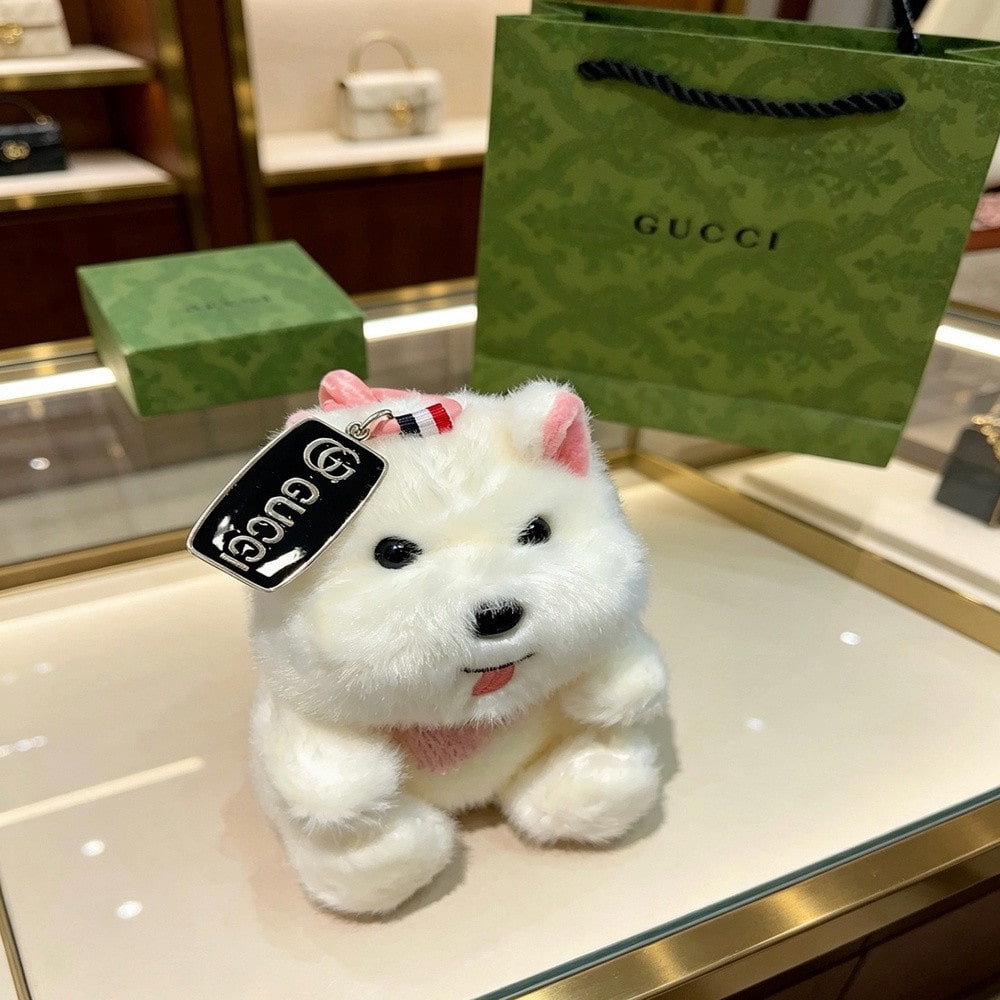 구찌 앵거 포레스트 더블 G 빈티지 키링 백참