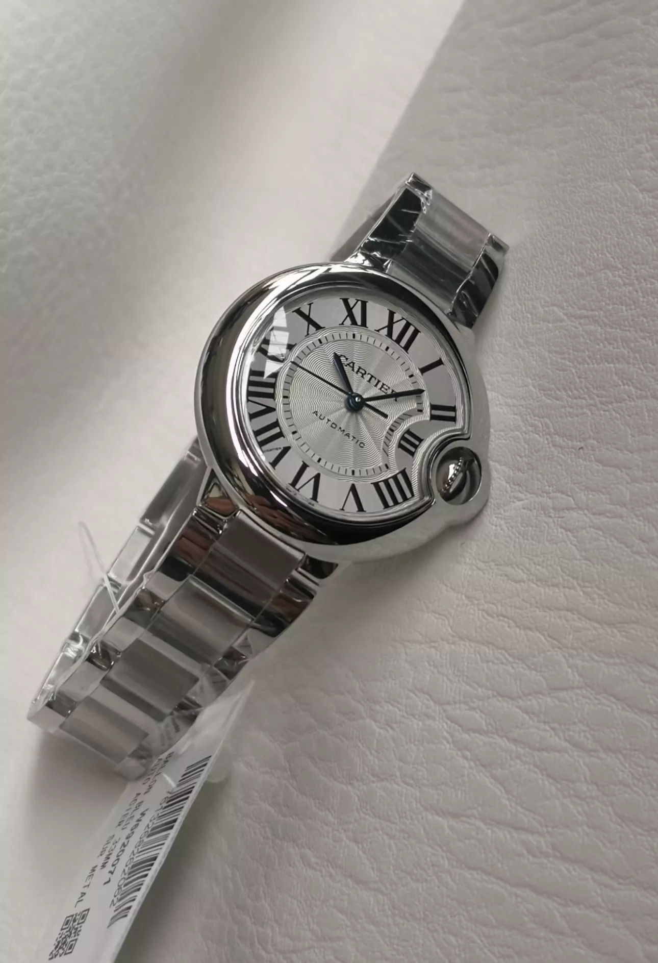 까르띠에 블루 벌룬 42mm·33mm 스테인리스 기계식 손목시계 상세 이미지 7