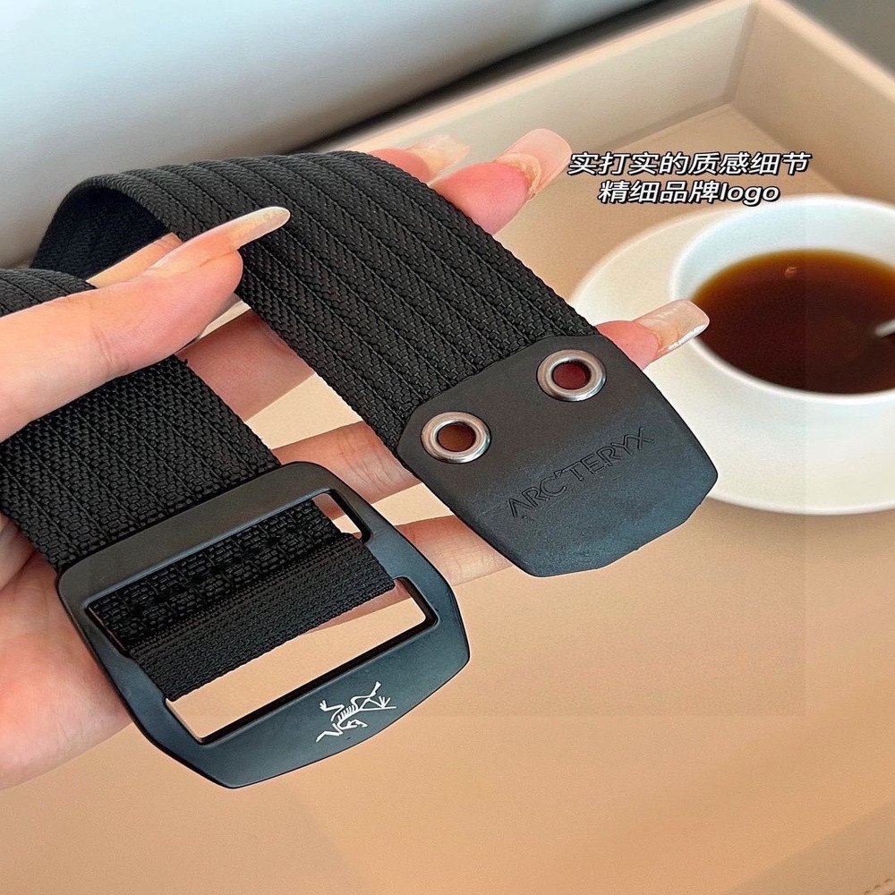 아크테릭스 나일론 스트랩 합금 버클 캐주얼 벨트