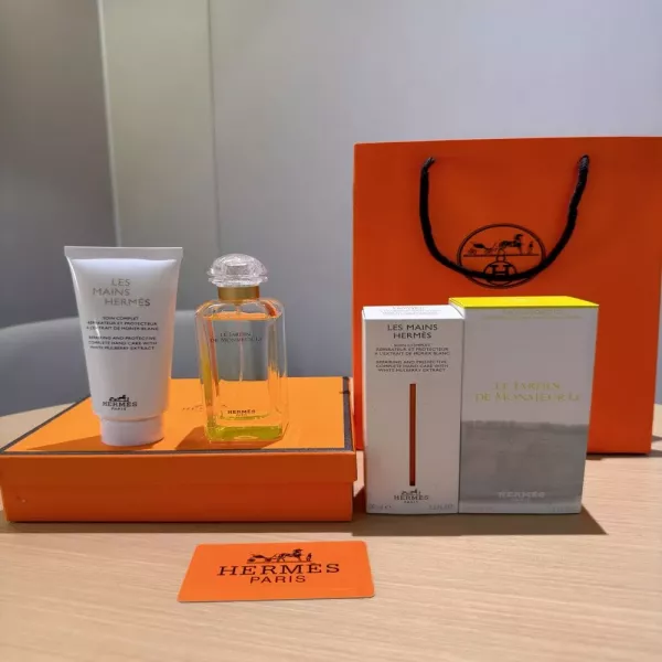 에르메스 시트러스 티 향 핸드크림 포함 기프트 향수 세트