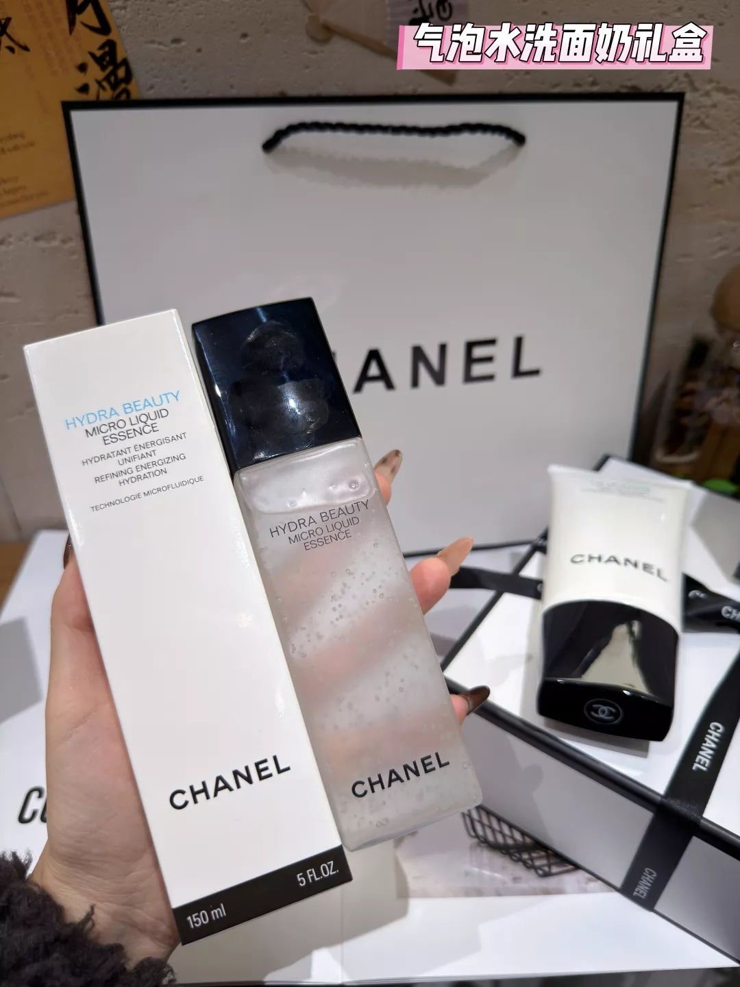 샤넬 산뜻한 클렌징 폼 앤 카멜리아 에센스 워터 세트 상세 이미지 6