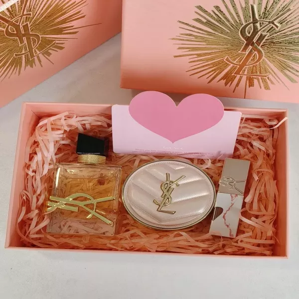 입생로랑 리브르 50ml 쿠션 립글로즈 기프트 세트