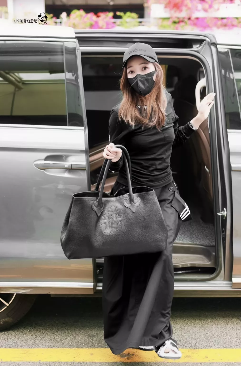크롬하츠 십자가 엠보싱 하드카우하이드 쇼퍼백 상세 이미지 20