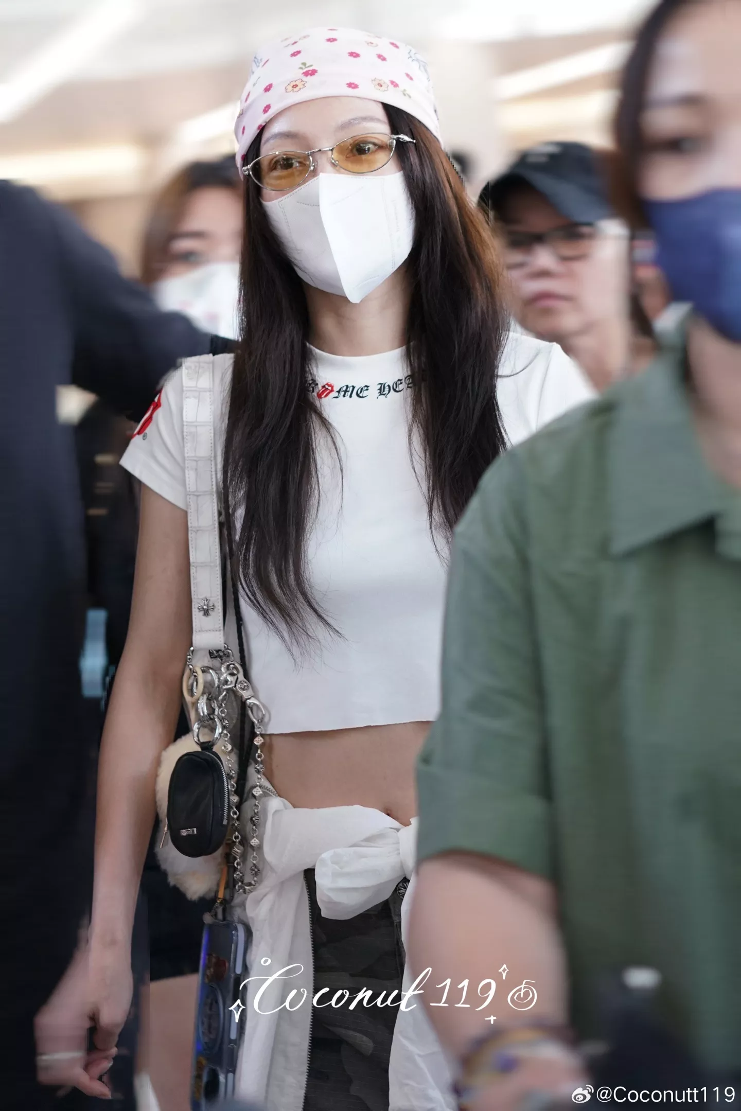 크롬하츠 크로 스몰 치킨너겟 악어무늬 바게트백 상세 이미지 8