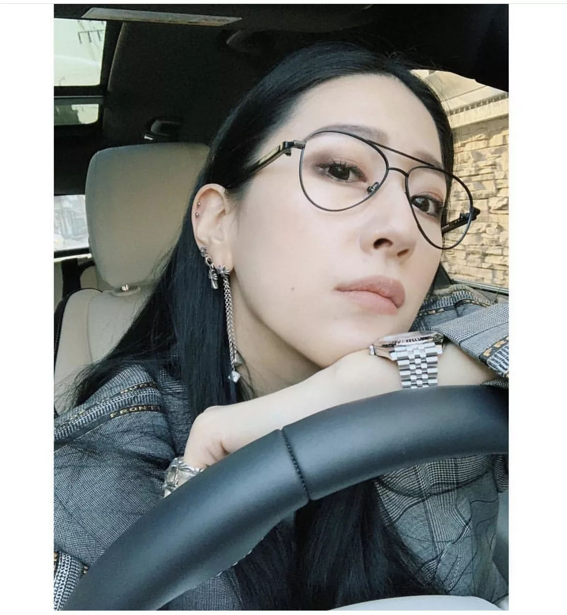 크롬하츠 주사위 태슬 드롭 실버 귀걸이 상세 이미지 15