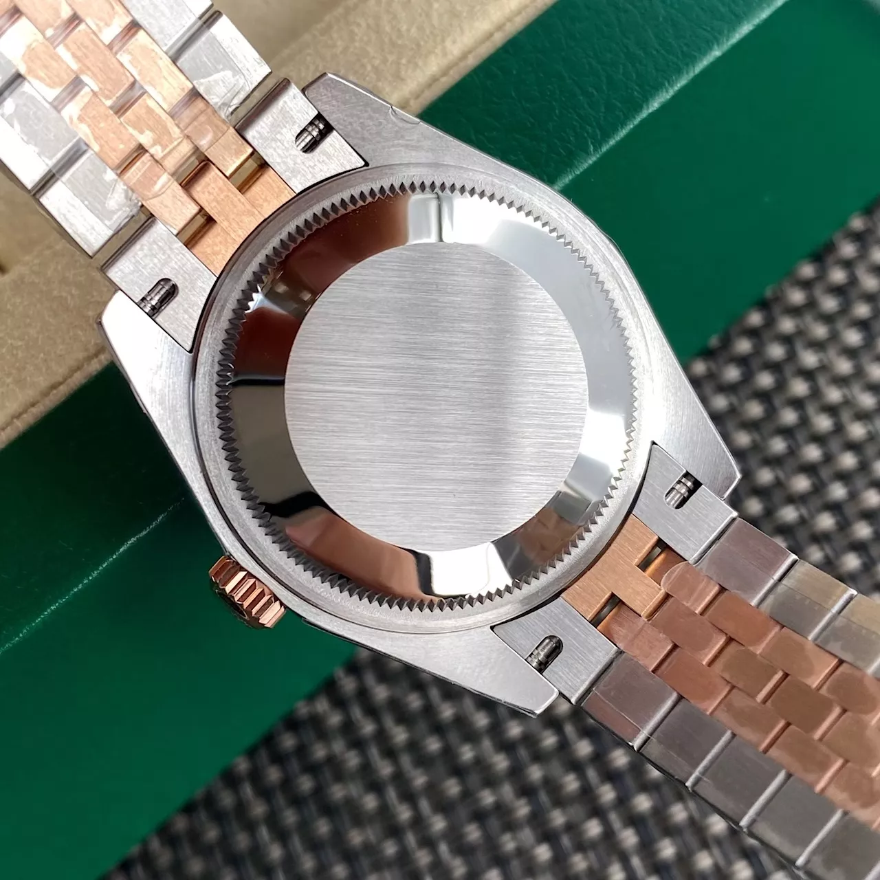 롤렉스 31mm 실버 다이얼 오이스터 브레이슬릿 기계식 손목시계 상세 이미지 8