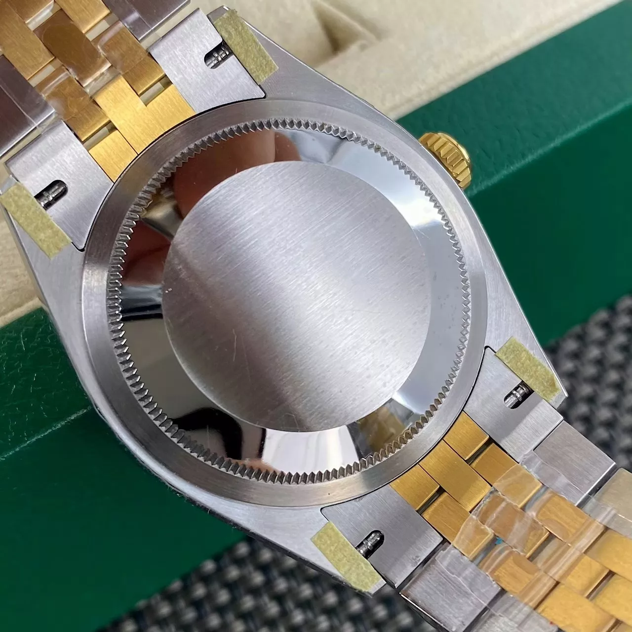 롤렉스 데이트저스트 36mm 화이트 다이얼 메탈 손목시계 상세 이미지 6