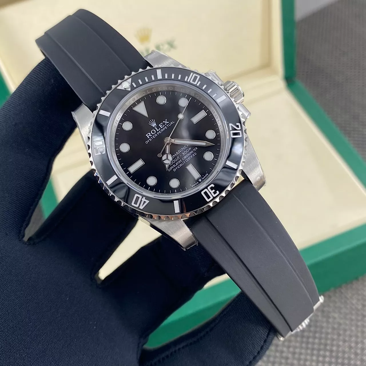롤렉스 서브마리너 무데이 40mm 스테인리스 메탈 시계 상세 이미지 11