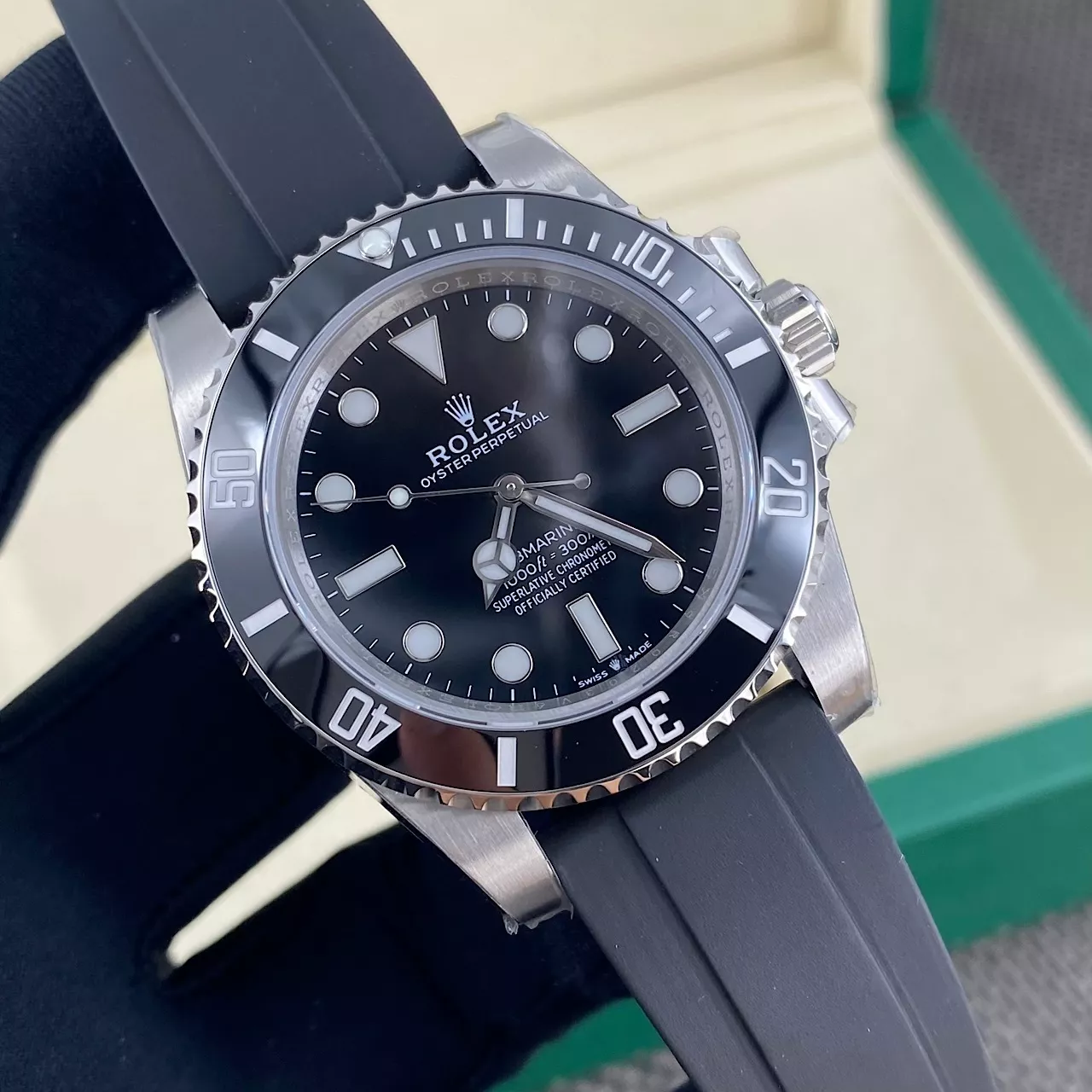 롤렉스 서브마리너 무데이 40mm 스테인리스 메탈 시계 상세 이미지 12