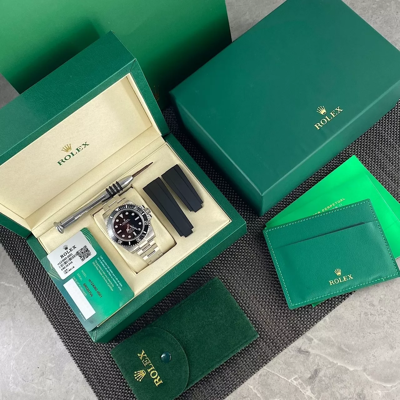 롤렉스 서브마리너 무데이 40mm 스테인리스 메탈 시계 상세 이미지 2