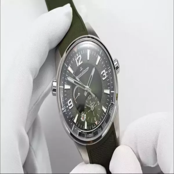 예거르쿨트르 폴라리스 지오그래픽 월드타임 42mm 자동 기계식 시계