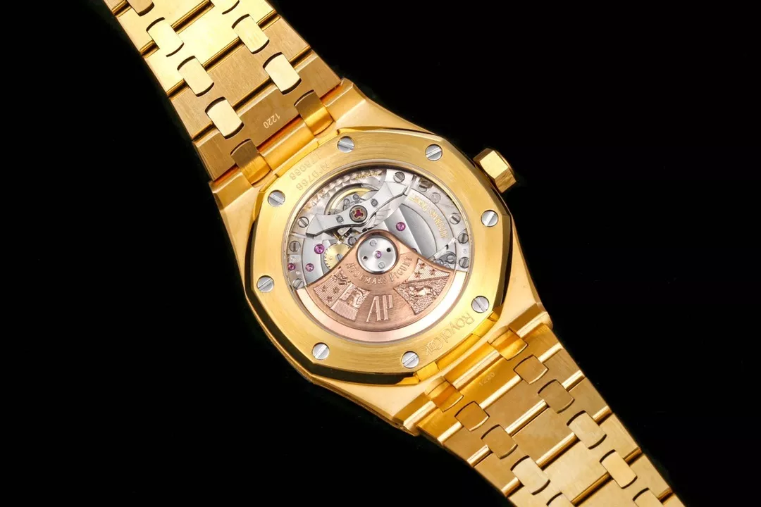 오데마피게 로열 오크 37mm 블루 다이얼 메탈 시계 상세 이미지 9