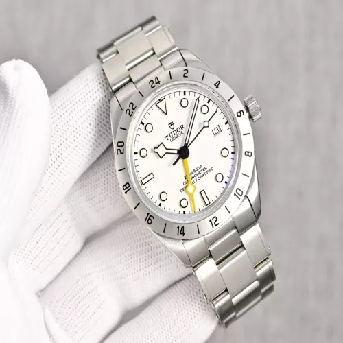 튜더 블랙베이 프로 39mm GMT 스틸 손목시계