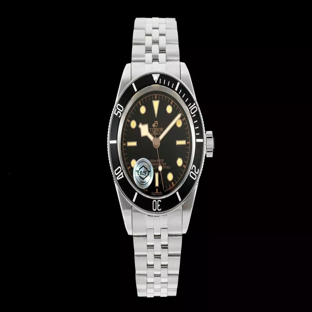 튜더 블랙 베이 41mm 블랙 다이얼 메탈 시계