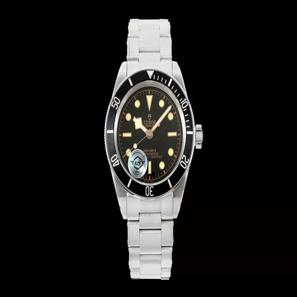튜더 블랙 베이 41mm 블랙 다이얼 메탈 시계
