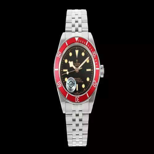튜더 블랙 베이 41mm 모노크롬 스틸 브레이슬릿 기계식 시계
