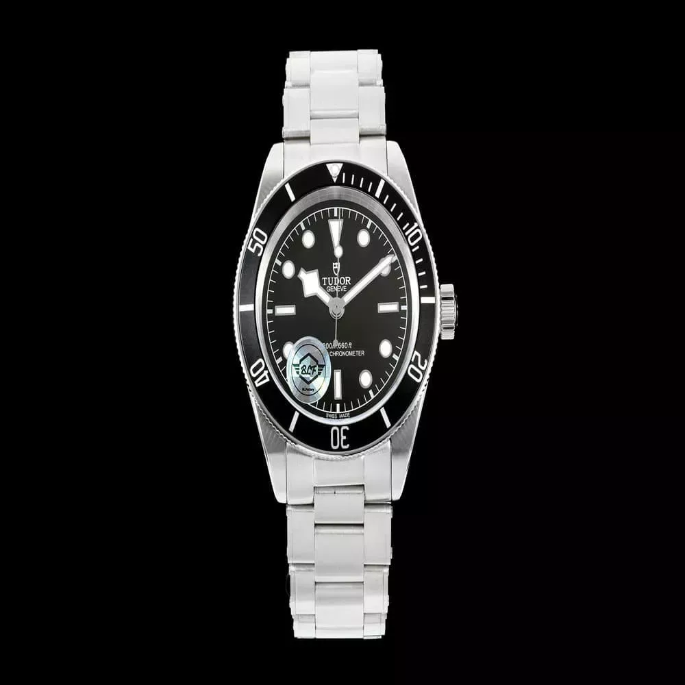 튜더 블랙 베이 41mm 블랙 다이얼 메탈 시계