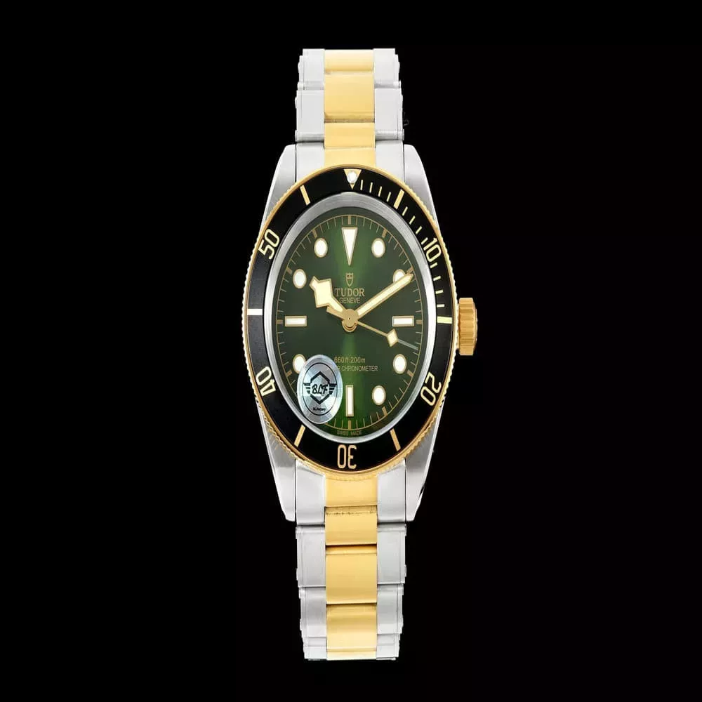 튜더 블랙 베이 41mm 스테인리스 블랙 다이얼 기계식 손목시계