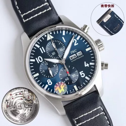 IWC샤프하우젠 파일럿 IW388108 43mm 오토매틱 크로노그래프 시계