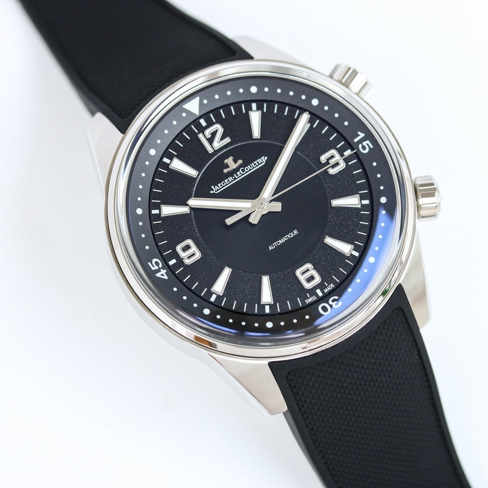 예거르쿨트르 북극성 시리즈 42mm 러버 스트랩 자동 기계식 손목시계
