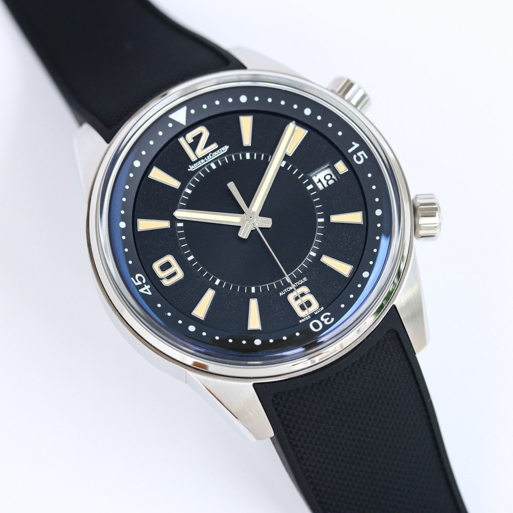 예거르쿨트르 북극성 시리즈 42mm 러버 스트랩 기계식 손목시계
