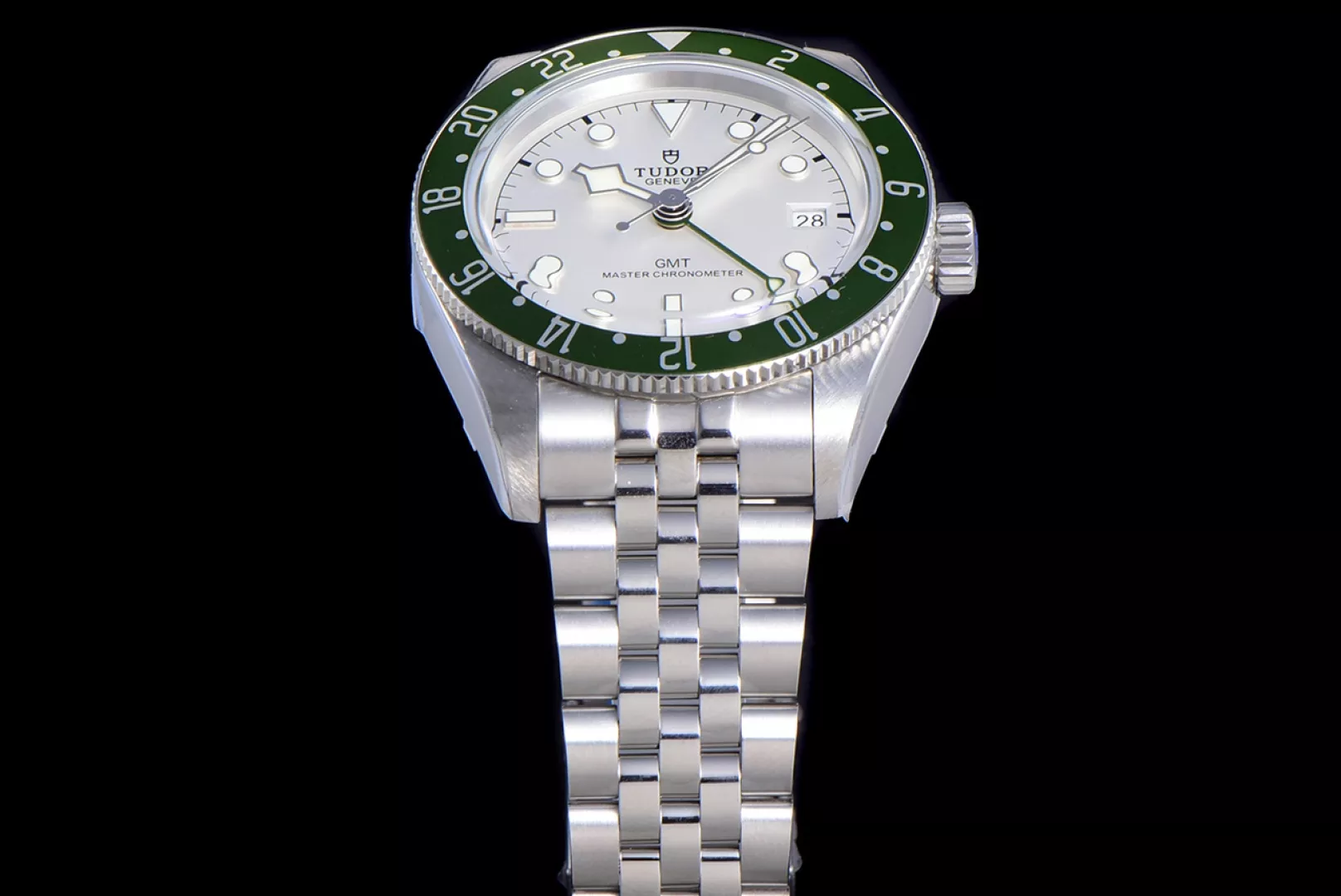 튜더 블랙베이 1958 GMT 39mm 스테인리스 스틸 시계 상세 이미지 10