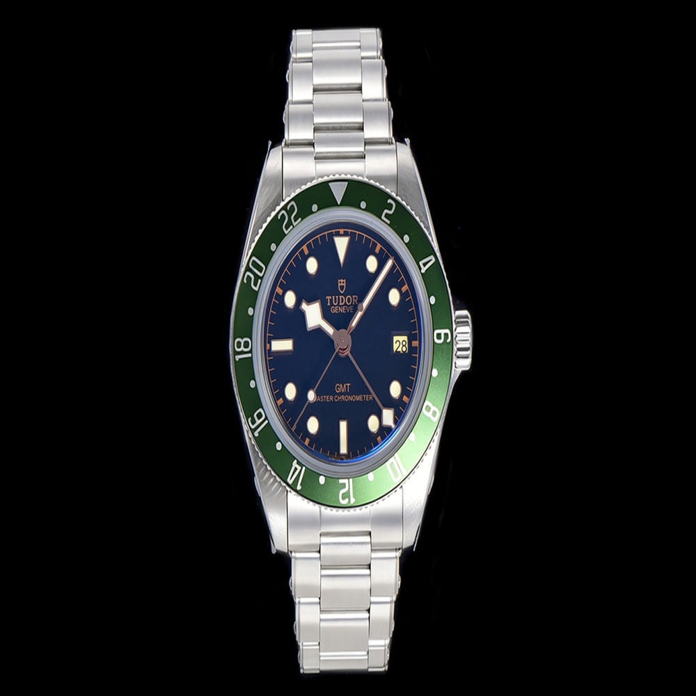 튜더 블랙베이 1958 GMT 39mm 스테인리스 스틸 시계